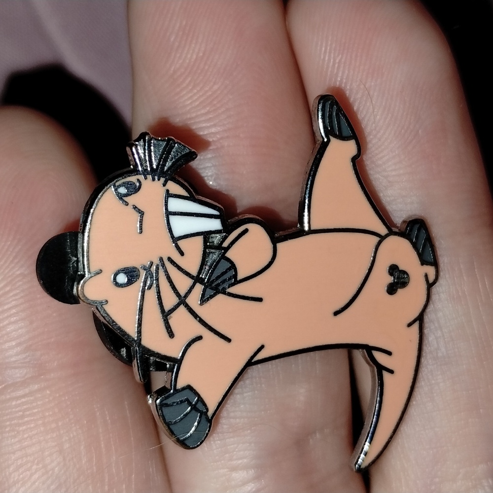 Disney Trading Pin Rufus The Nakie Mole Rat From Kim Possible - Picture 2 of 3